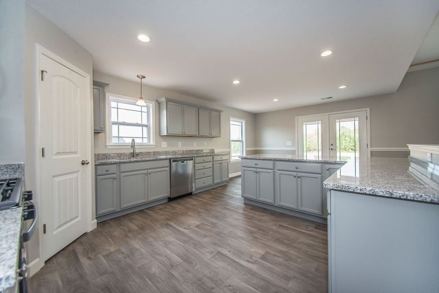 Representative furnished interior of a home built from the Beaumont by Enchanted Homes in Guadalupe Heights, Seguin (Image 11).