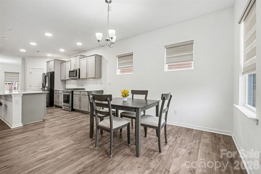 Furnished interior view inside a new home in , Charlotte (Image 13).