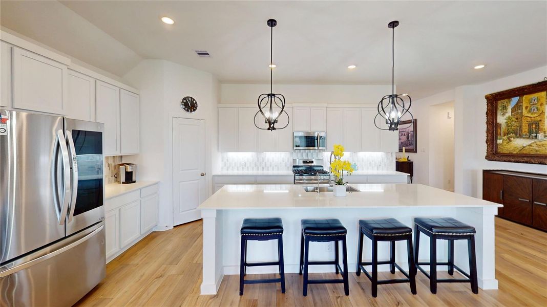 Upgraded Pendant Lighting Upgraded Pendant Lighting