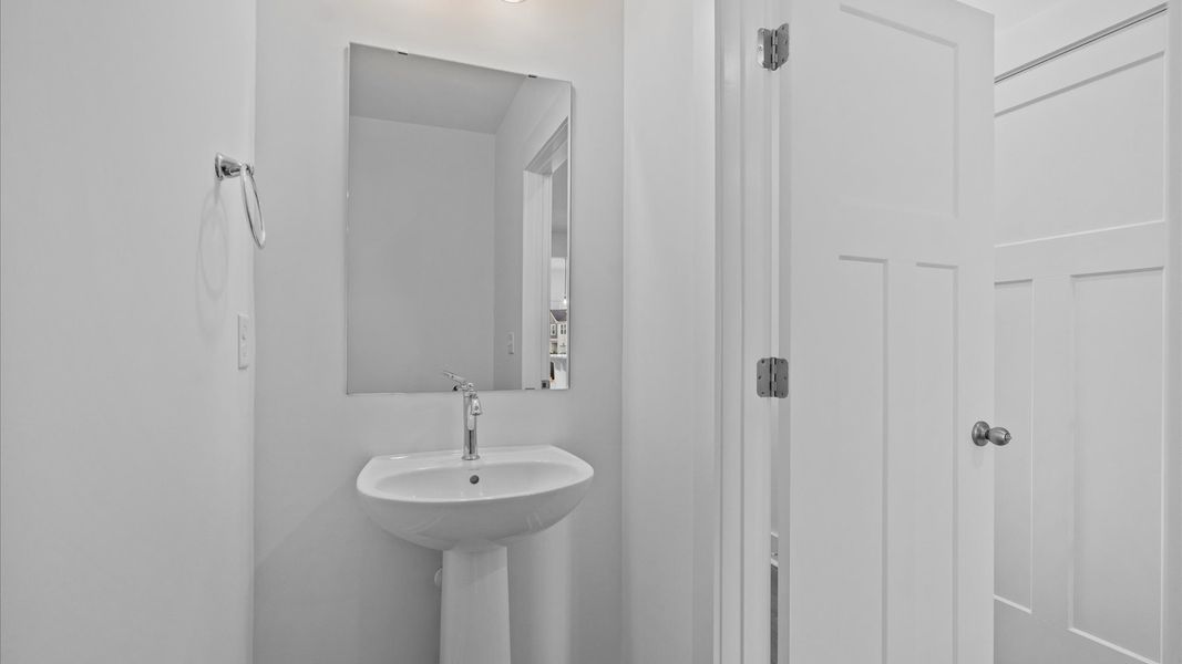 Furnished interior view inside a new home in Hickory Heights, Greenville (Image 5). Furnished interior view inside a new home in Hickory Heights, Greenville (Image 5).