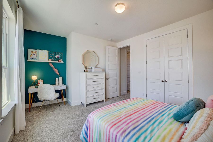 Furnished interior view inside a new home in Center 45, Round Rock (Image 31).
