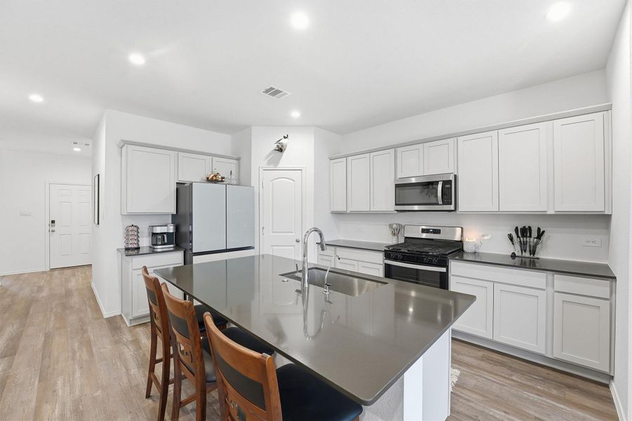 Furnished interior view inside a new home in River Ranch Meadows, Dayton (Image 6). Furnished interior view inside a new home in River Ranch Meadows, Dayton (Image 6).