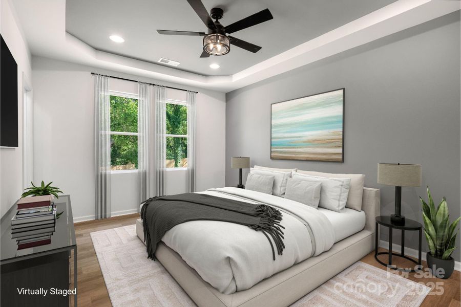 Furnished interior view inside a new home in , Cherryville (Image 6). Furnished interior view inside a new home in , Cherryville (Image 6).