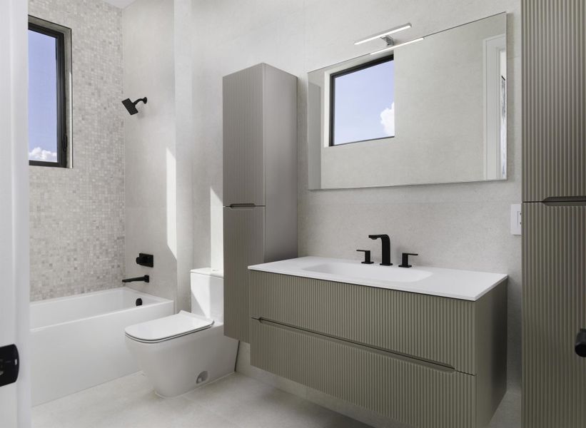 Furnished interior view inside a new home in , Palm Beach Gardens (Image 11). Furnished interior view inside a new home in , Palm Beach Gardens (Image 11).