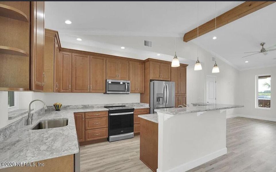 Furnished interior view inside a new home in , East Palatka (Image 8).
