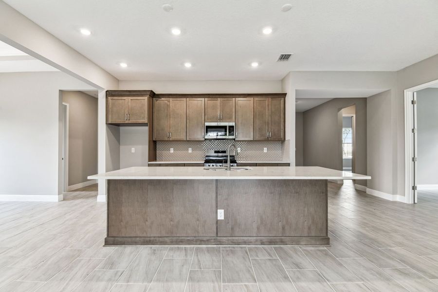 Furnished interior view inside a new home in River Preserve Estates, Parrish (Image 45).