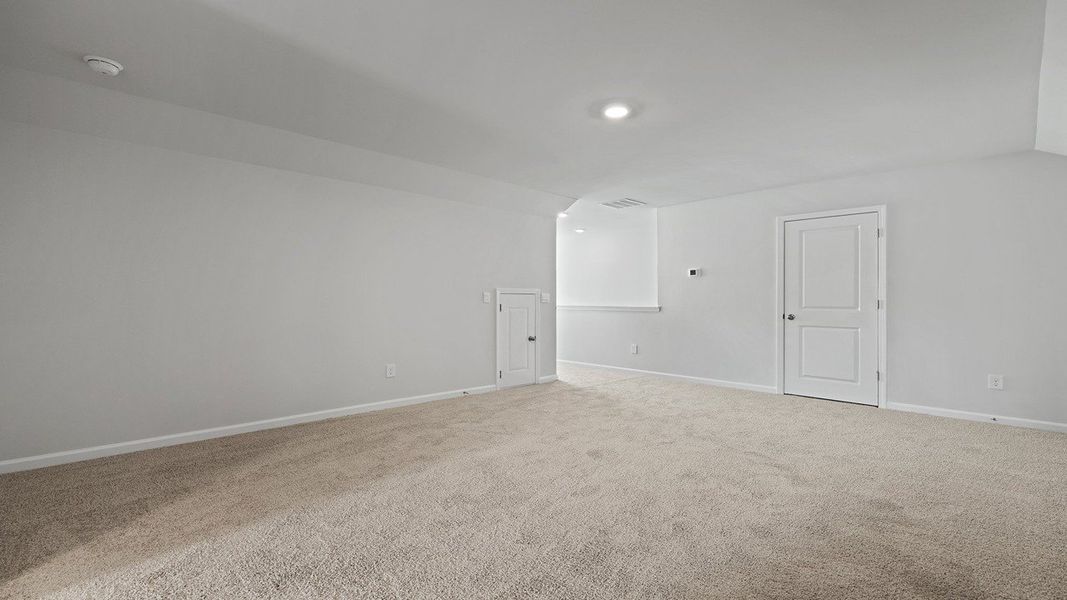Spacious, unfurnished interior of a new home in Sheep Island, Summerville (Image 23). Spacious, unfurnished interior of a new home in Sheep Island, Summerville (Image 23).