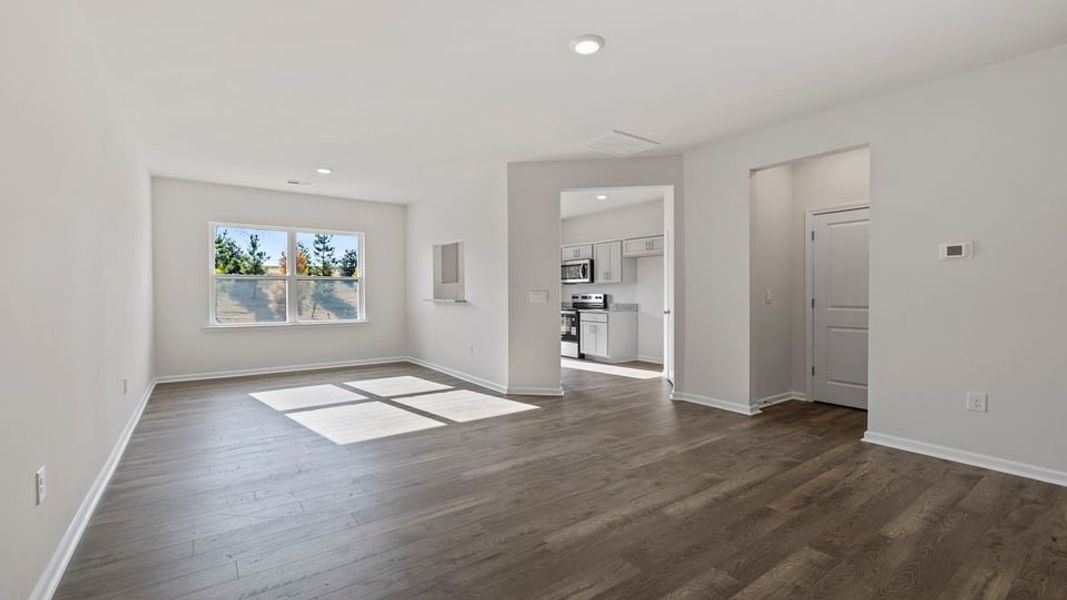 Spacious, unfurnished interior of a new home in Brookside Ridge Townhomes, Greer (Image 15). Spacious, unfurnished interior of a new home in Brookside Ridge Townhomes, Greer (Image 15).