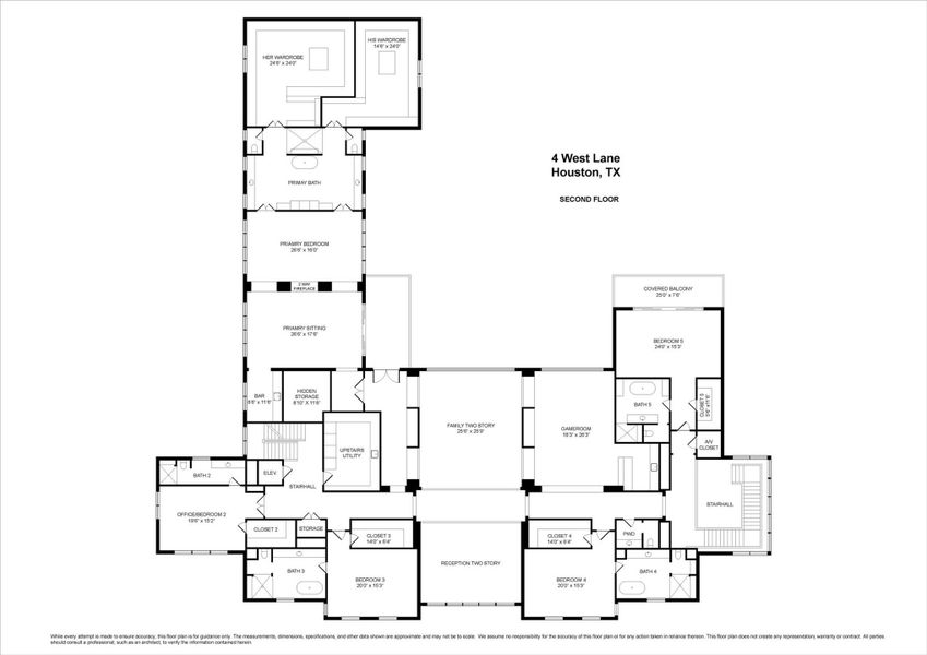 Second floor of 4 West Lane. Second floor of 4 West Lane.