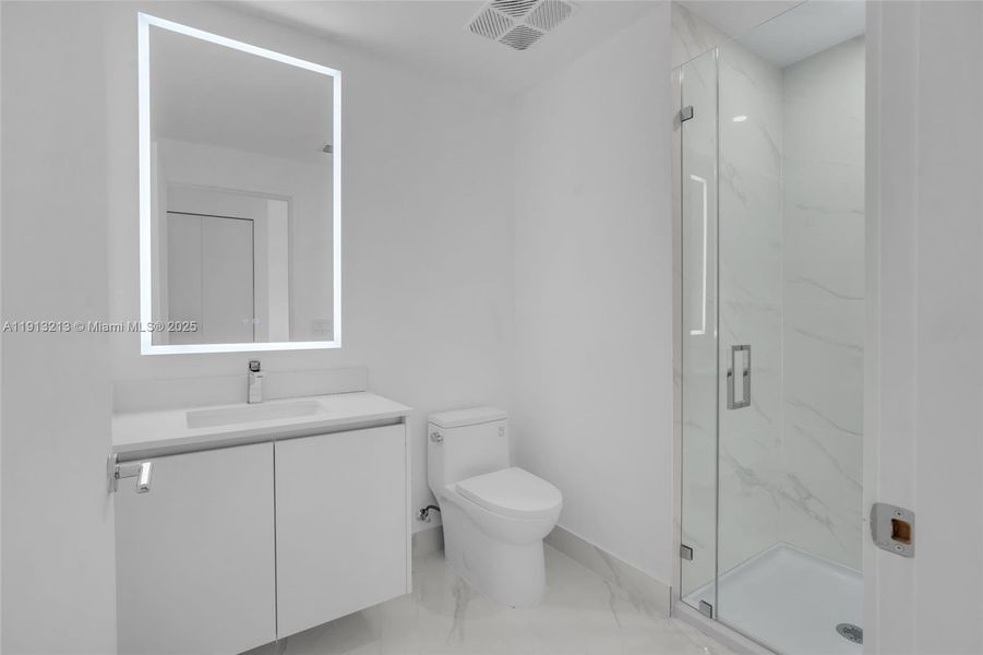 Furnished interior view inside a new home in , Miami (Image 5).