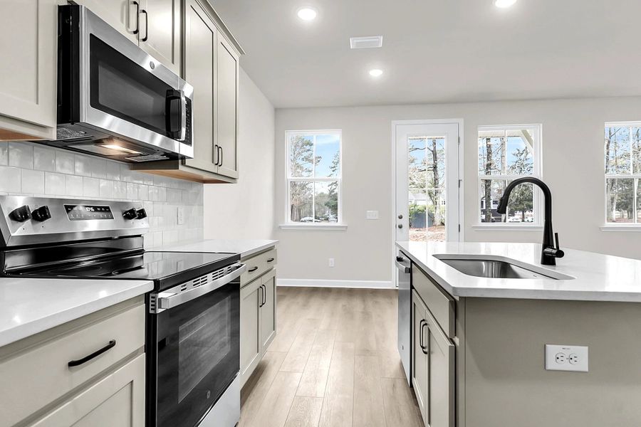Furnished interior view inside a new home in Windward Village, Summerville (Image 9).
