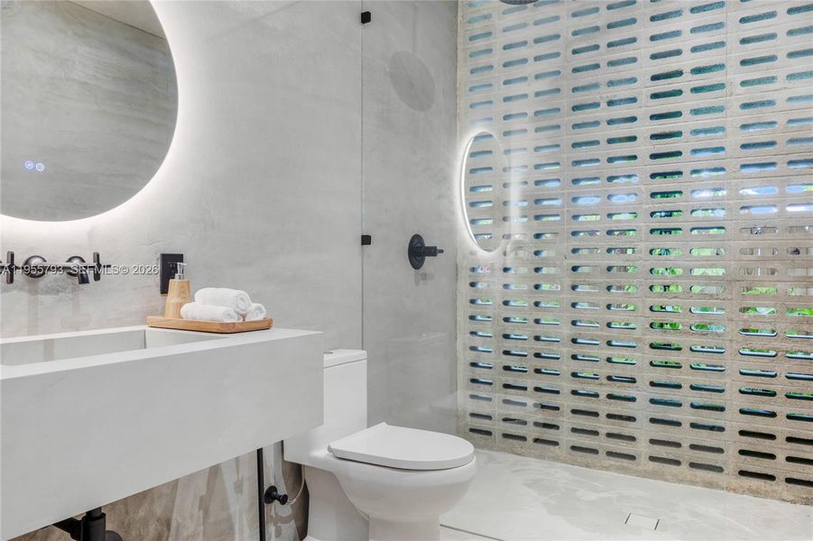 Furnished interior view inside a new home in , Miami (Image 30).