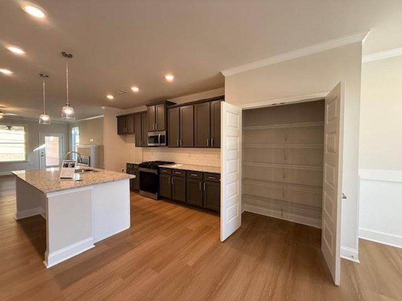 Furnished interior view inside a new home in Cooper's Walk, Loganville (Image 5).