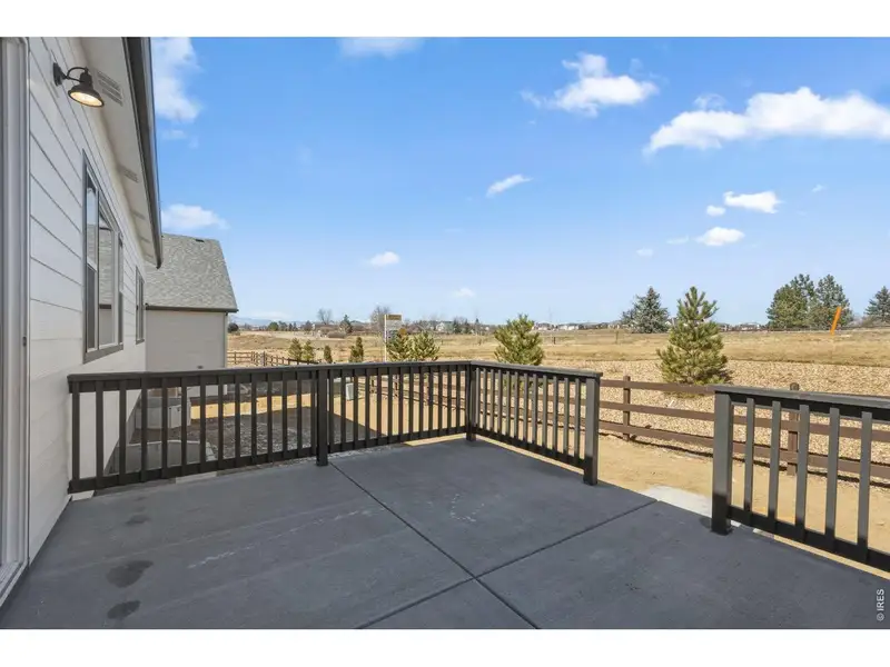 Exterior details and patio area of a home in Highlands Preserve, Mead (Image 2).