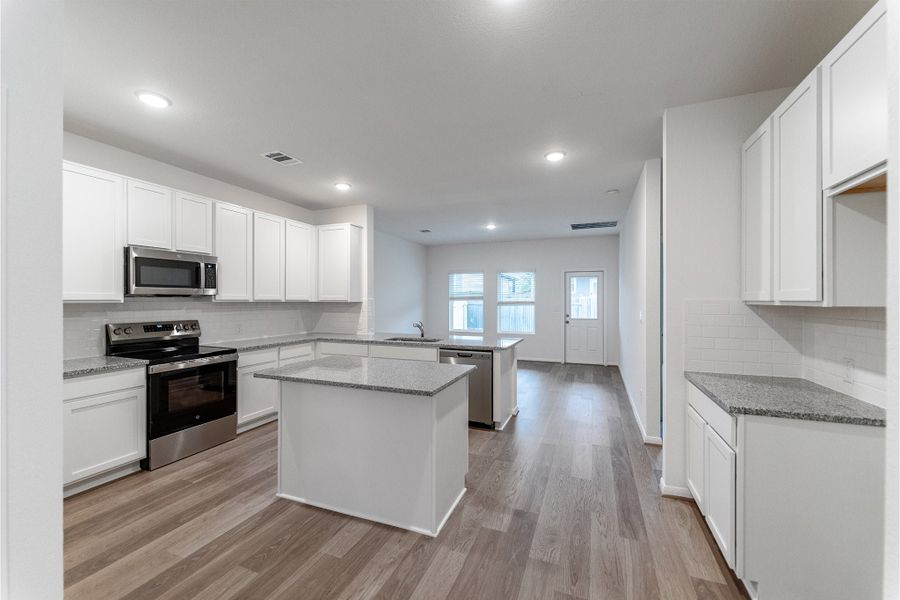 Furnished interior view inside a new home in Cool Water, Jarrell (Image 5).