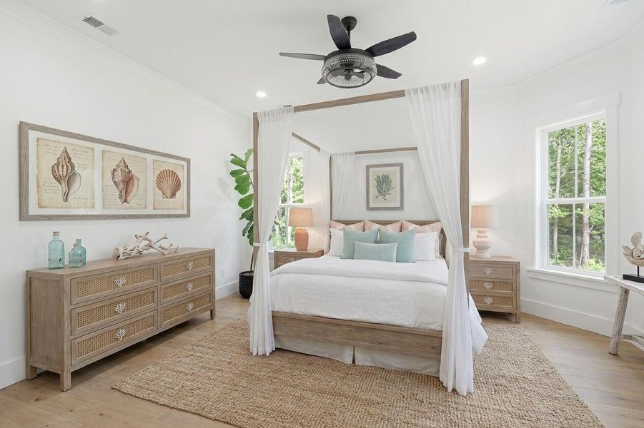 Furnished interior view inside a new home in , Seabrook (Image 55).