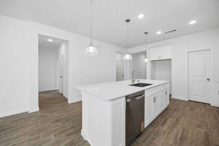Furnished interior view inside a new home in Montgomery Bend, Montgomery (Image 6).