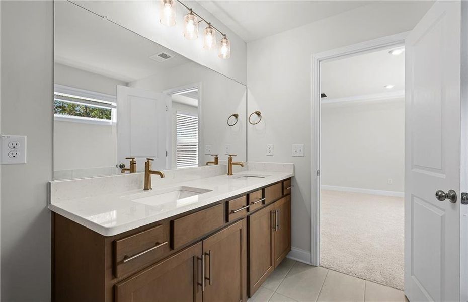 Furnished interior view inside a new home in Hawthorne Ridge, McDonough (Image 6).