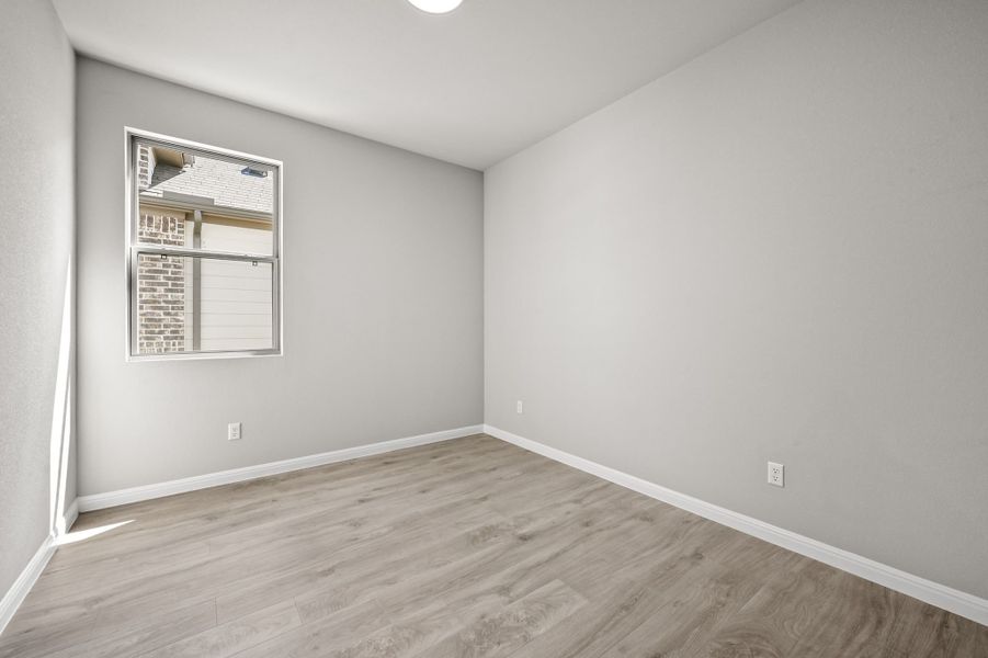 Flex Room in the Willow home plan by Trophy Signature Homes – REPRESENTATIVE PHOTO