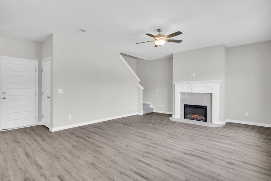 Representative unfurnished interior of a home built from the The Palmyra by RTS Homes in Doctor's Creek, Ludowici (Image 23).