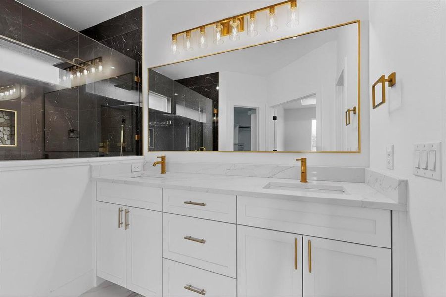 Furnished interior view inside a new home in , Azle (Image 6).