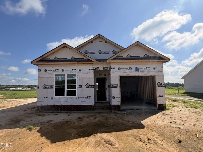 In-progress construction of a new home in Sawyer Ridge, Dunn, NC (Image 6).