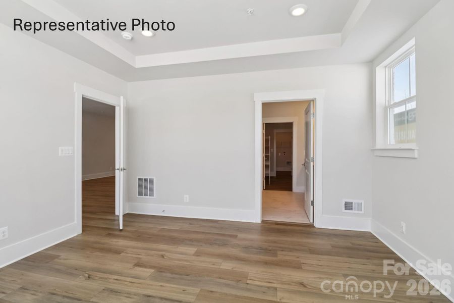 Spacious, unfurnished interior of a new home in Brook Run Villas, Fort Mill (Image 25). Spacious, unfurnished interior of a new home in Brook Run Villas, Fort Mill (Image 25).