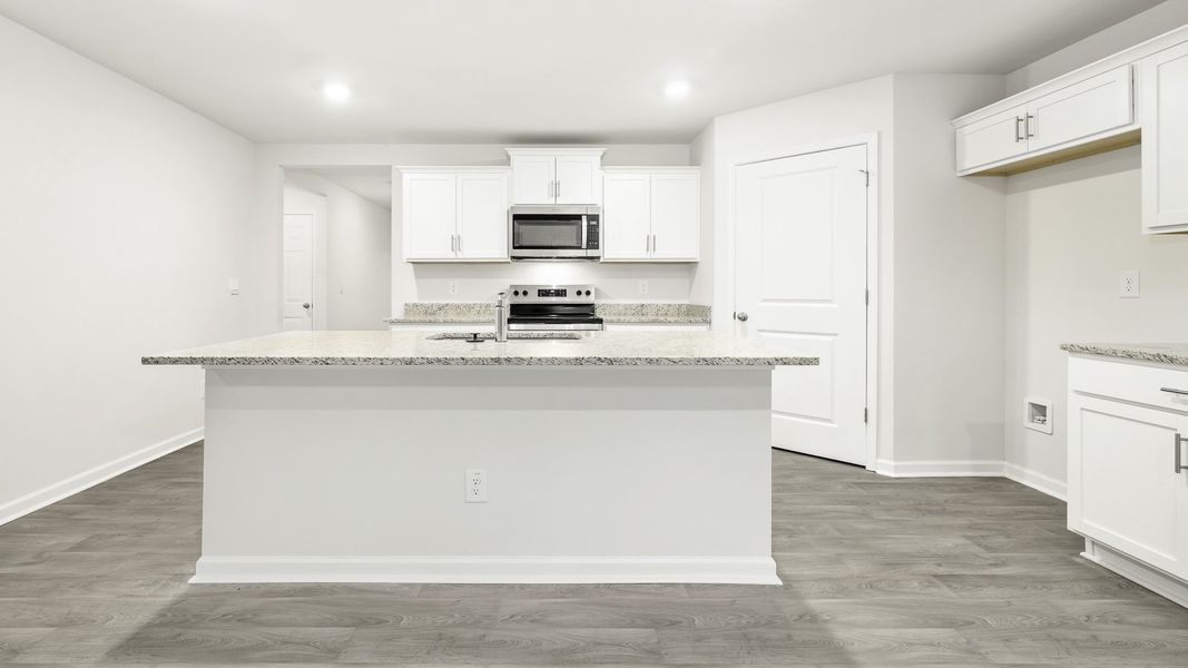 Furnished interior view inside a new home in Edinborough, Gibsonville (Image 4).
