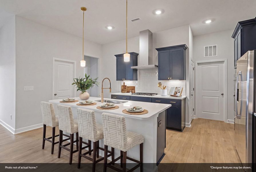 Furnished interior view inside a new home in Ovation at Sweetbrier, Durham (Image 3).