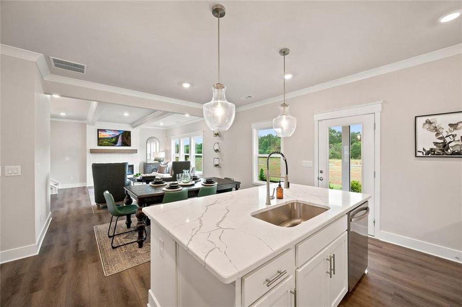Furnished interior view inside a new home in Greenefield, Cartersville (Image 36). Furnished interior view inside a new home in Greenefield, Cartersville (Image 36).