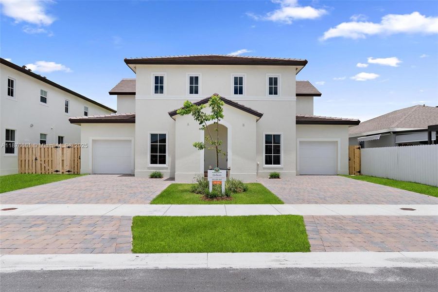 Front exterior of a new home in , Miami, FL, highlighting curb appeal (Image 20).