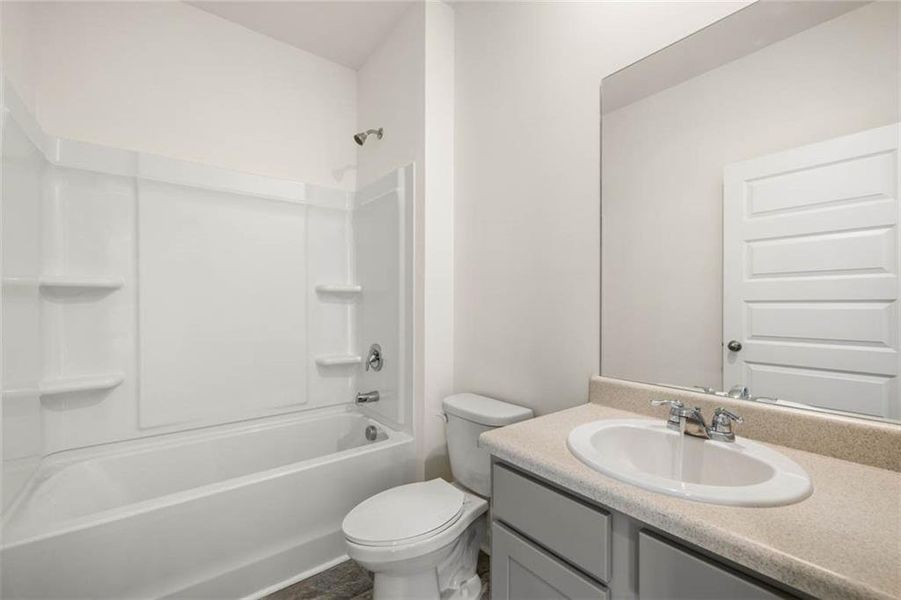 Furnished interior view inside a new home in The Reserve at Calcutta, Stockbridge (Image 4).