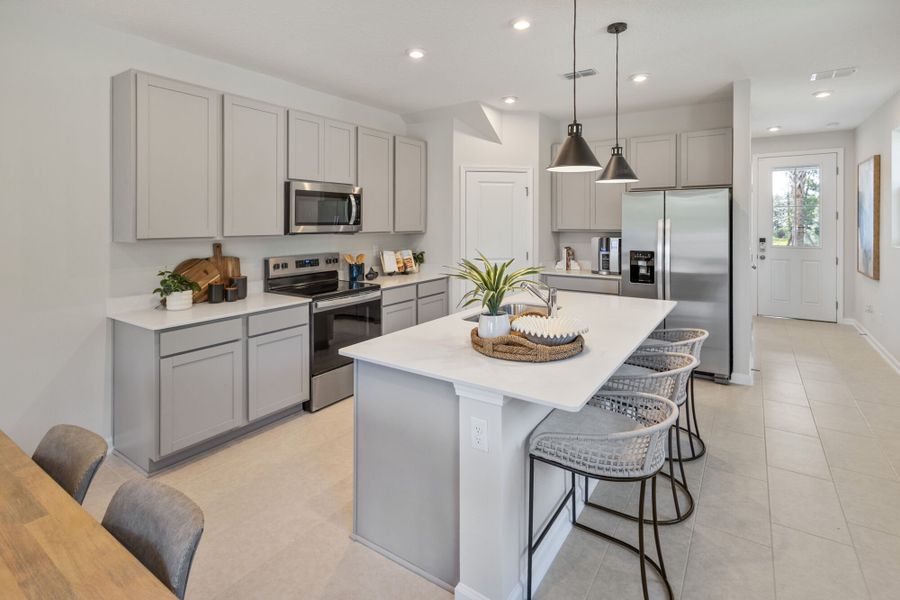 Representative furnished interior of a home built from the Avery by Mattamy Homes in Egret Creek, Jacksonville (Image 6).