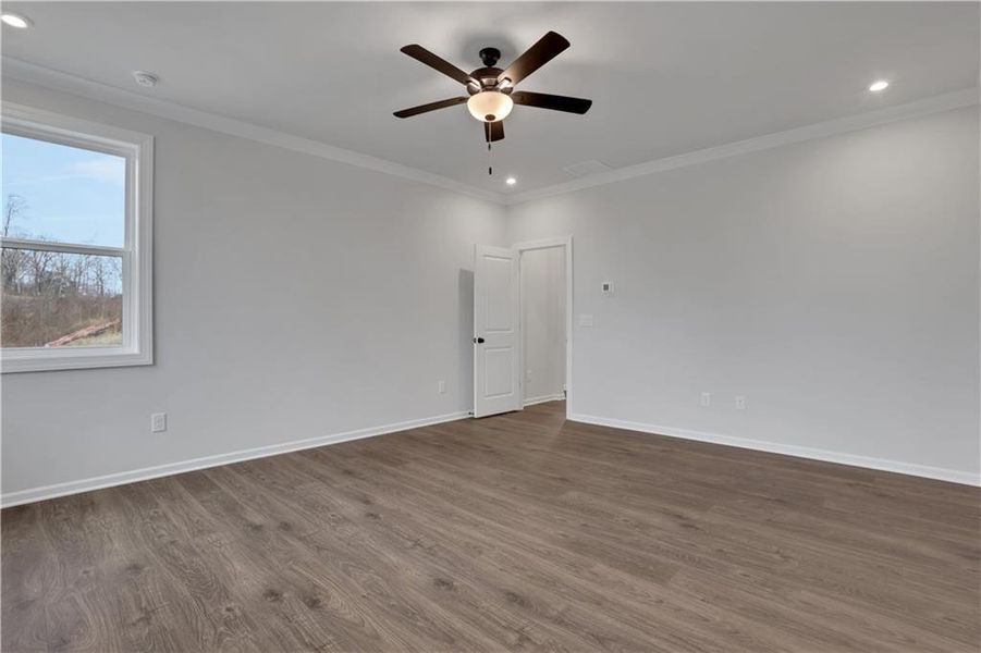 Spacious, unfurnished interior of a new home in Acacia, Cumming (Image 36). Spacious, unfurnished interior of a new home in Acacia, Cumming (Image 36).