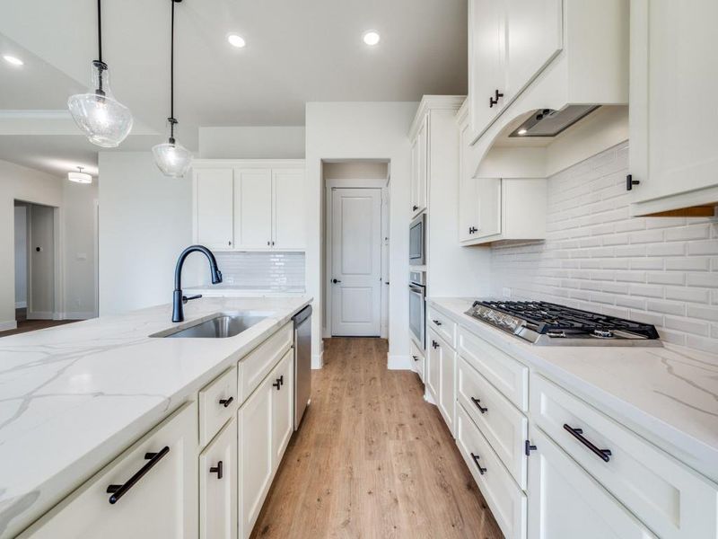 Furnished interior view inside a new home in Ladera Little Elm, Little Elm (Image 6).