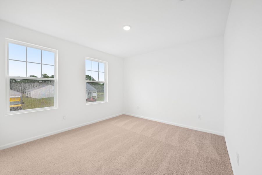 Representative unfurnished interior of a home built from the Brooke by Ashton Woods in Middleton Farms, Middlesex (Image 20).