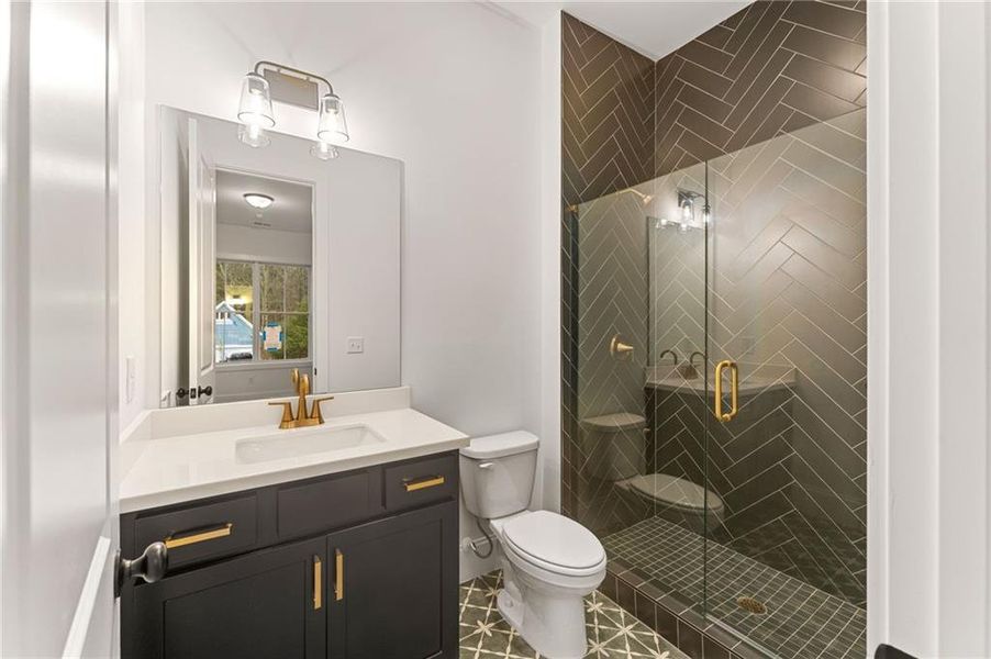 Furnished interior view inside a new home in The Reserve at Knollwood, Canton (Image 6).