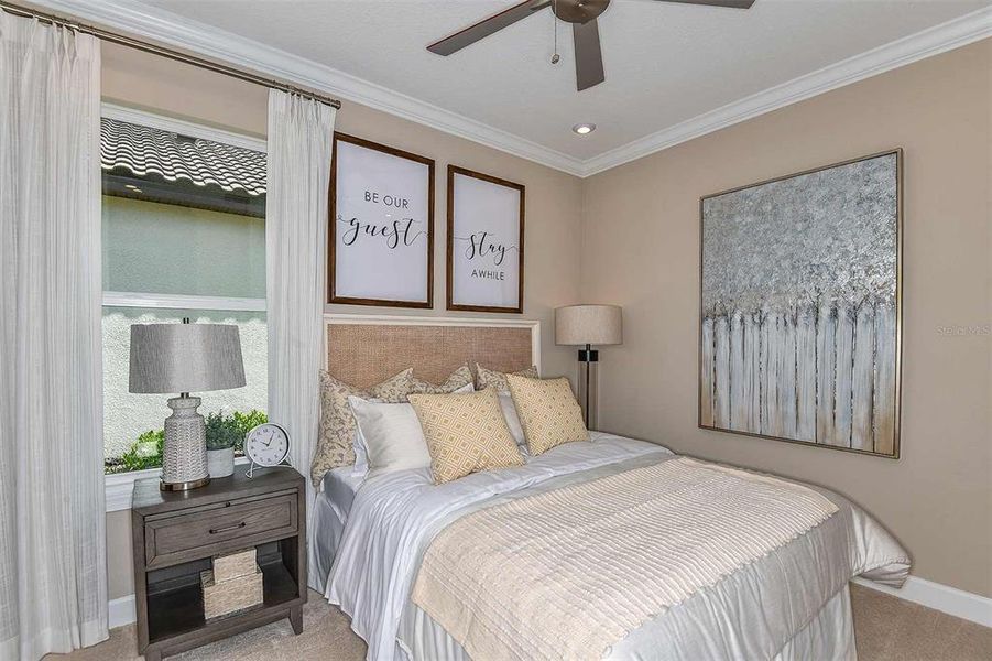 Furnished interior view inside a new home in Esplanade at Wiregrass Ranch, Wesley Chapel (Image 5).