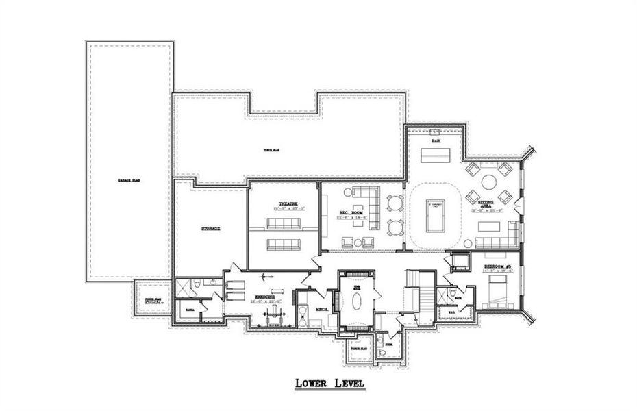 2D floor plan layout of this home in , Milton, GA (Image 5).