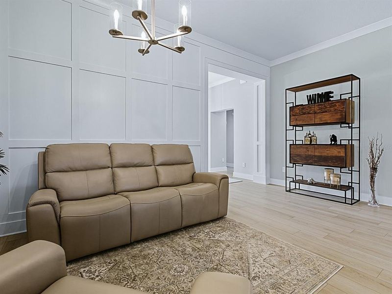 Furnished interior view inside a new home in , The Villages (Image 20). Furnished interior view inside a new home in , The Villages (Image 20).