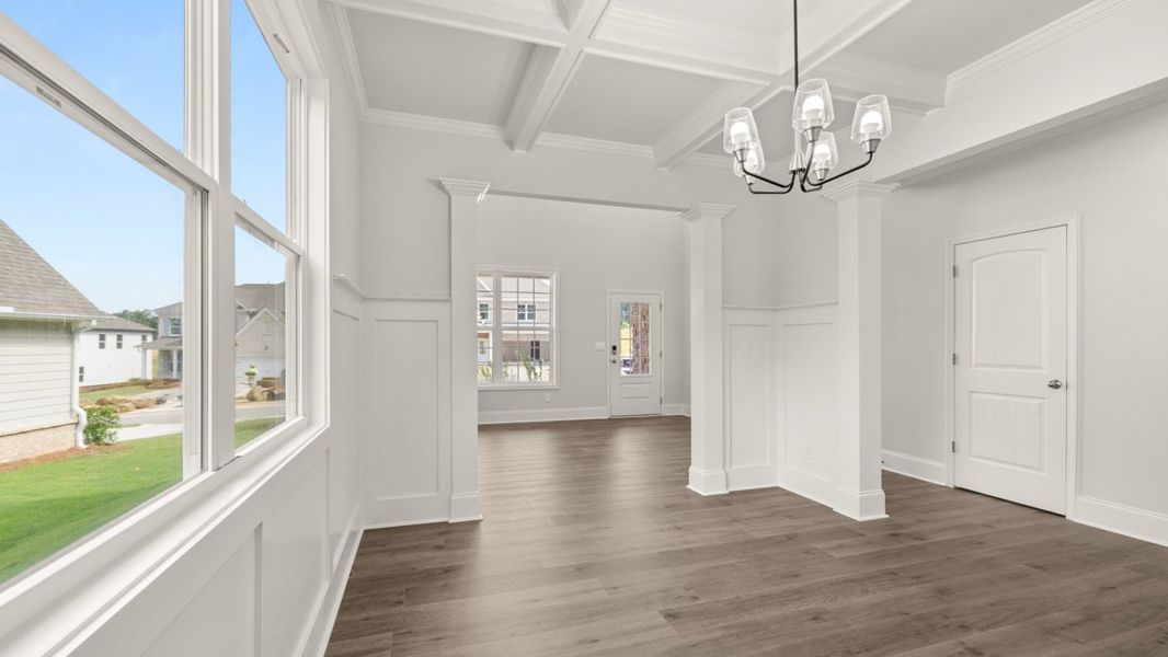 Representative unfurnished interior of a home built from the Grayson by D.R. Horton in Holland Estates, Powder Springs (Image 17).