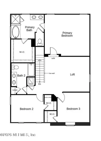2D floor plan layout of this home in , Jacksonville, FL (Image 3). 2D floor plan layout of this home in , Jacksonville, FL (Image 3).