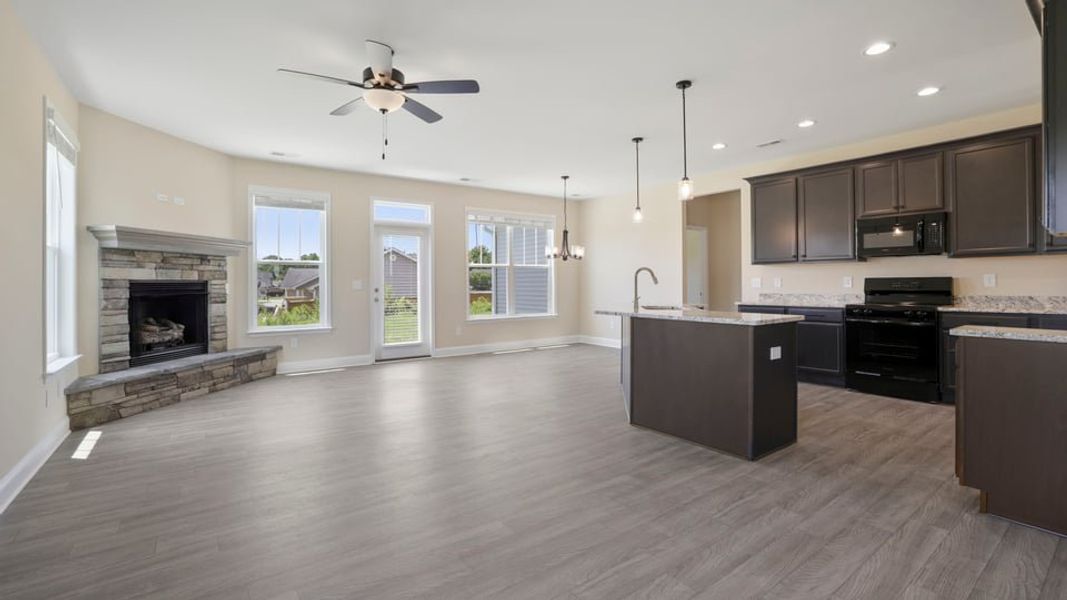 Furnished interior view inside a new home in Palmetto Valley, Anderson (Image 8). Furnished interior view inside a new home in Palmetto Valley, Anderson (Image 8).