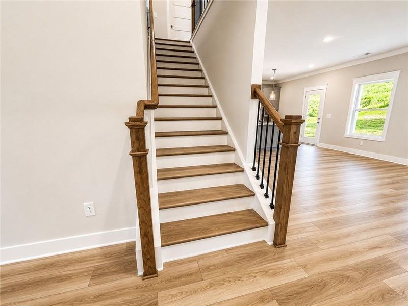 Spacious, unfurnished interior of a new home in Ponderosa Farms Estates, Gainesville (Image 28).