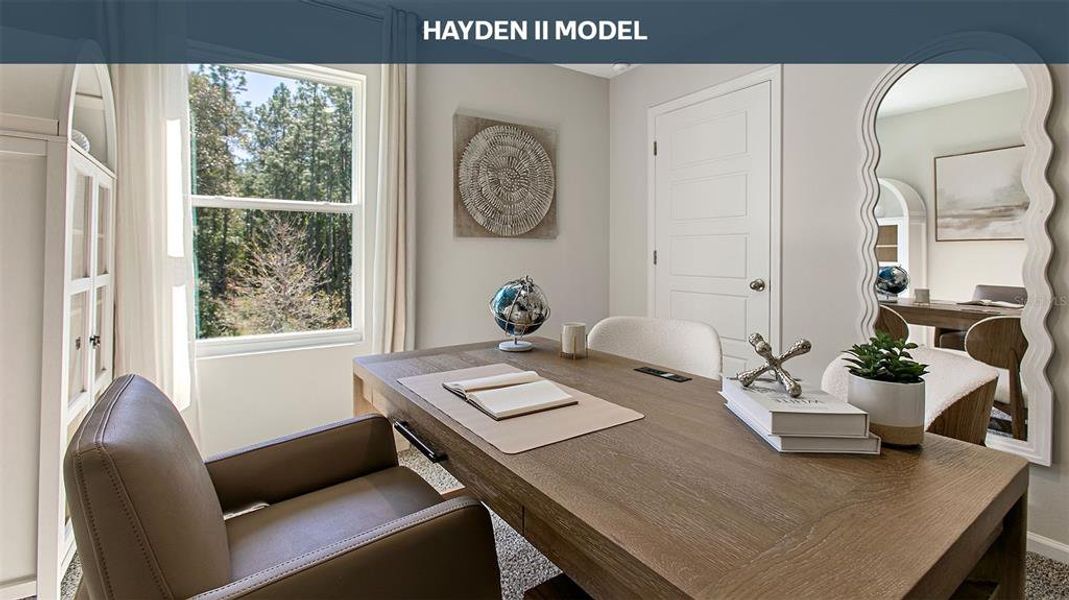 Furnished interior view inside a new home in Sawmill Branch, Palm Coast (Image 16).