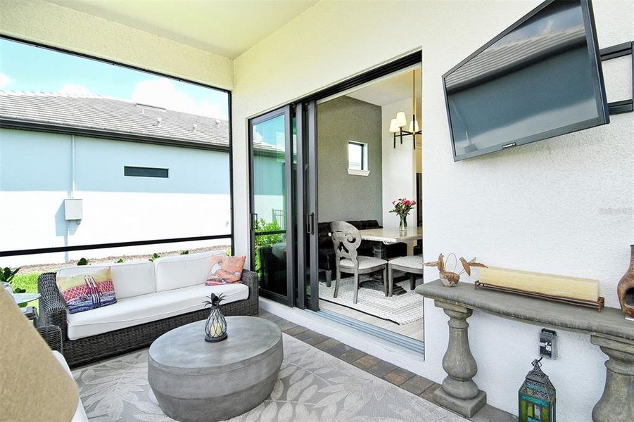 Exterior details and patio area of a home in , Nokomis (Image 31).