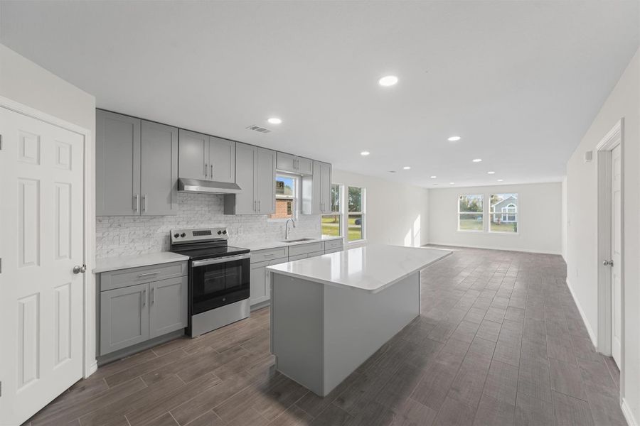 Furnished interior view inside a new home in , Dayton (Image 12).