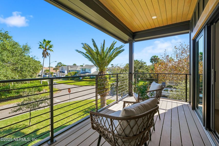 Exterior details and patio area of a home in , Neptune Beach (Image 37). Exterior details and patio area of a home in , Neptune Beach (Image 37).