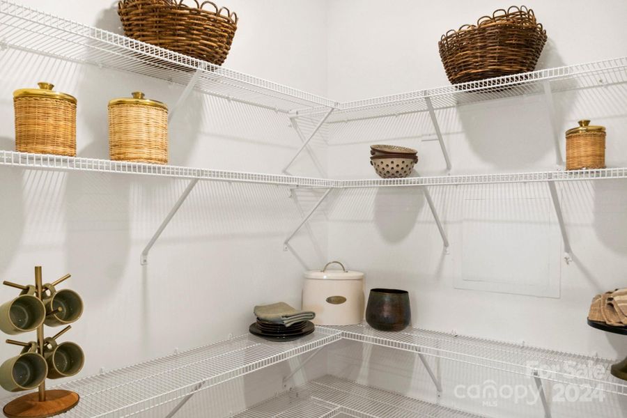 Photo is representation only of the kitchen pantry, not actual home.