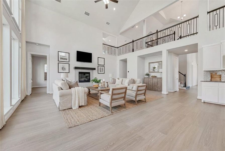 Furnished interior view inside a new home in Monterra, Rockwall (Image 13).